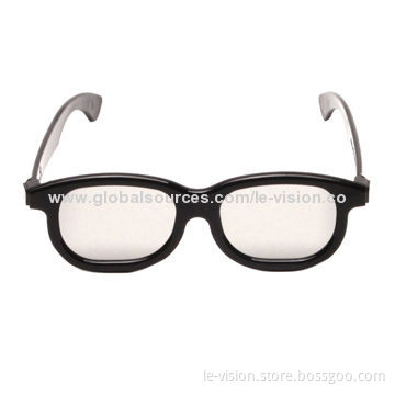 Circular Polarized 3D Glasses for Professional Passive Digital 3D Cinema